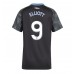 Maillot de foot Aston Villa Harvey Elliott #9 Extérieur vêtements Femmes 2025-26 Manches Courtes